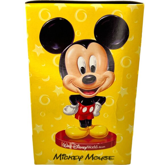 Vtg Walt Disney World Kellog's Keebler MICKEY MOUSE Bobble Head 8" NIB Read - Picture 2 of 8